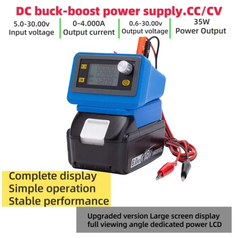 

Battery Power Adapter CNC DC Lifting Power Supply Adjustable Voltage Regulator Power Station For Makita 18v Battery（tool Only ）