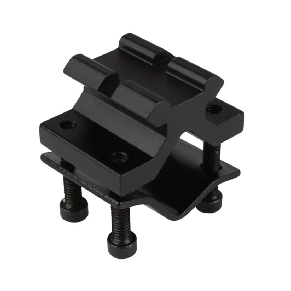 Verstellbarer Zweibein adapter mit 20mm Schienen rohr halterung für Zielfernrohr Taschenlampe Laser Visier Taschenlampe Jagd zubehör