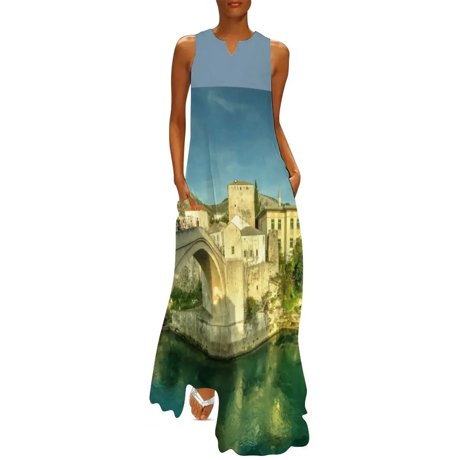 

Mostar Bridge Long Dress dresses for special events Dance dresses birthday dresses for women wedding guest dress 2025 Dress
