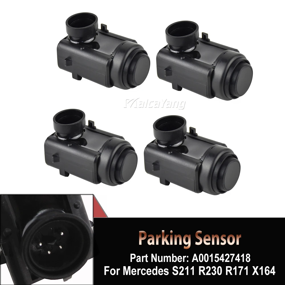 4PCS PDC Parking Sensor For Mercedes C E S ML For W171 W203 W209 W210 W219 For W230 W251 W639 W164 OEM 0015427418 A0015427418