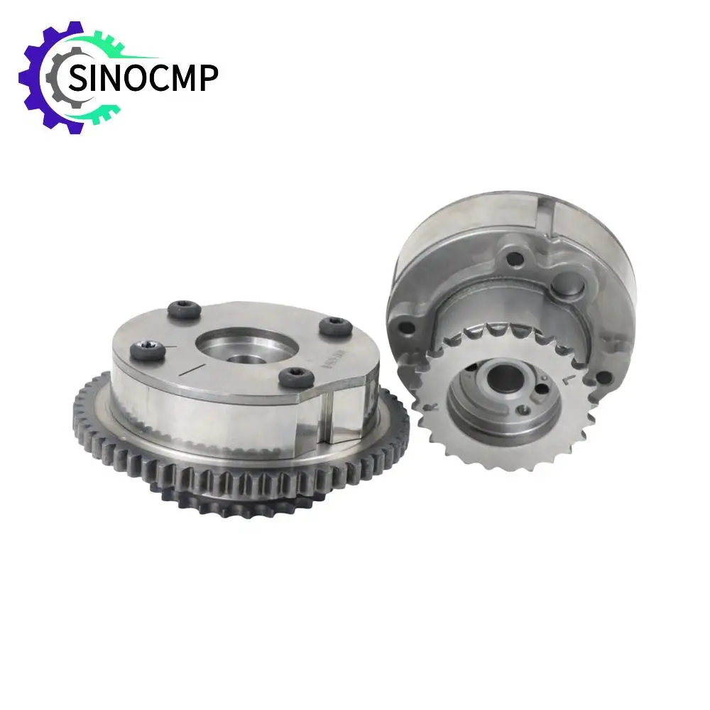

2 Pcs Camshaft Phaser Exh Int For Ford Lincoln Mustang Taurus Navigator Edge F-150 3.5 AT4Z-6C525-B Camshaft Adjuster