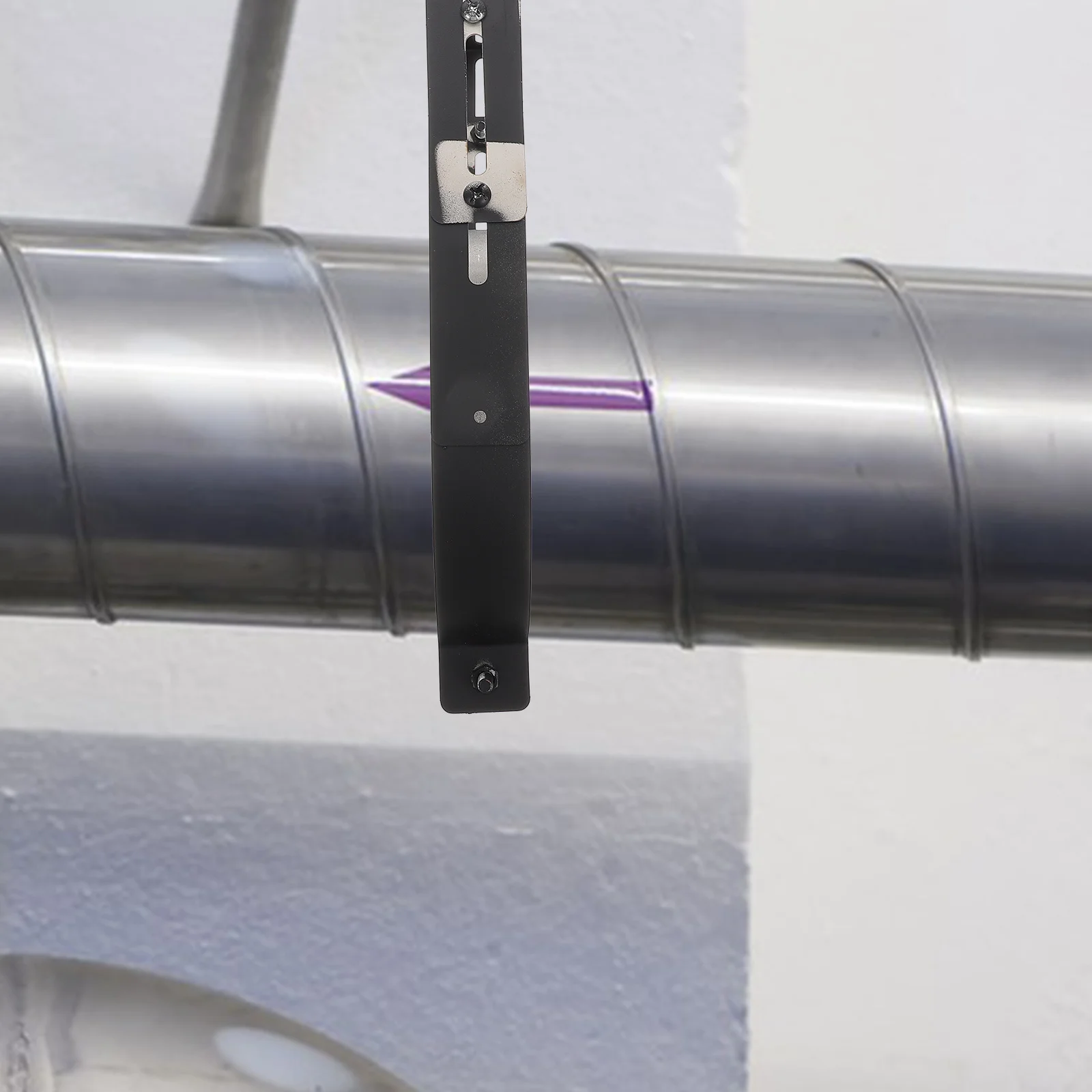 مدخنة قوس 6 بوصة الفولاذ المقاوم للصدأ قابل للتعديل جدار جبل حامل ل موقد الأنابيب دعم المداخن بطانة المشبك U-شكل الأنابيب