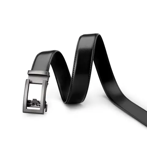 2 पीस पुरुषों के चमड़े की बेल्ट असली लेदर बेल्ट पुरुषों के लिए एडजस्टेबल स्वचालित बेल्ट फैशन डिजाइनर बेल्ट 10 best sales असली चमड़े की बेल्ट - №5