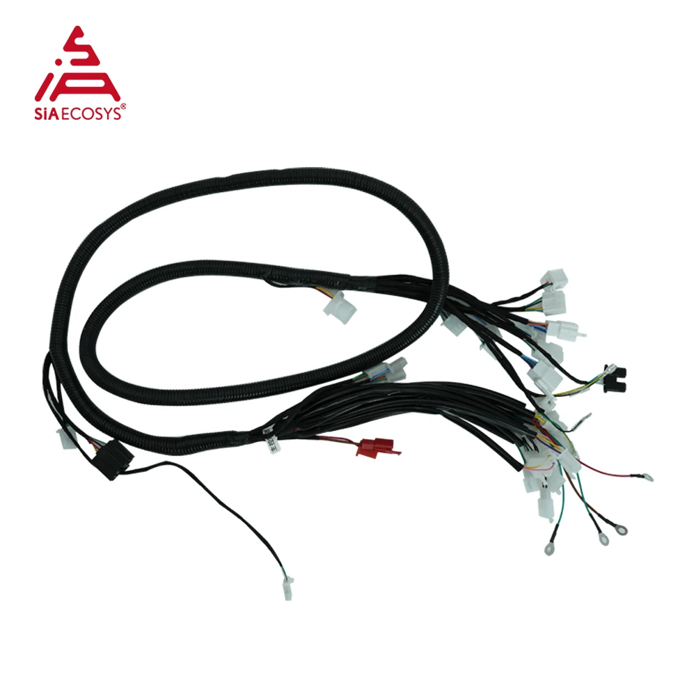 Plug-and-Play Dual-Drive Wiring Harness Kit for 4-Wheel Electric Vehicles Compatible with Fardriver And Votol Controllers