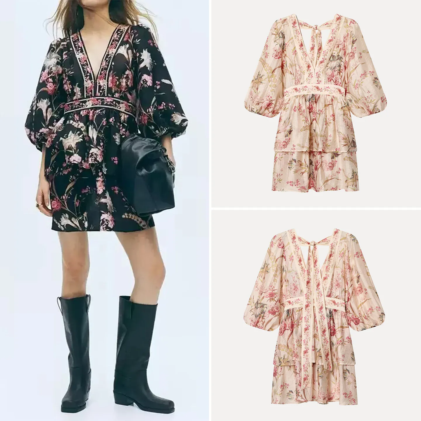 Ele Floral Print Dr…