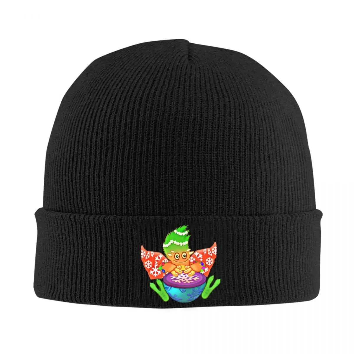 My Singing Monsters Character Rare Congle Knit Hat Beanie Winter Hat Warm Hip Hop Cap for Men Women