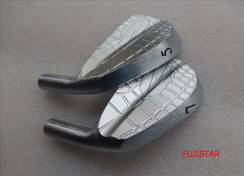 FUJISTAR GOLF Z forged carbon steel golf iron heads #4-#P silver colour