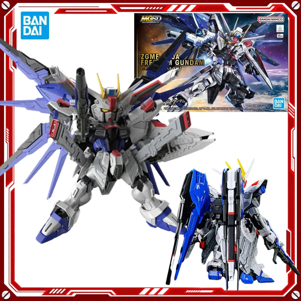 

Original Genuine Bandai Anime GUNDAM MG 1/100 FREEDOM GUNDAM Action Figure Model Kits Gift for Boy Girl Assembly Model in Stock