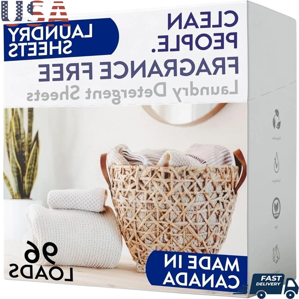

Листы для стирального порошка без ароматов, экологически чистые, пригодные для вторичной переработки, для борьбы с пятнами, веганские гипоаллергенные дерматологические одобренные, безопасные