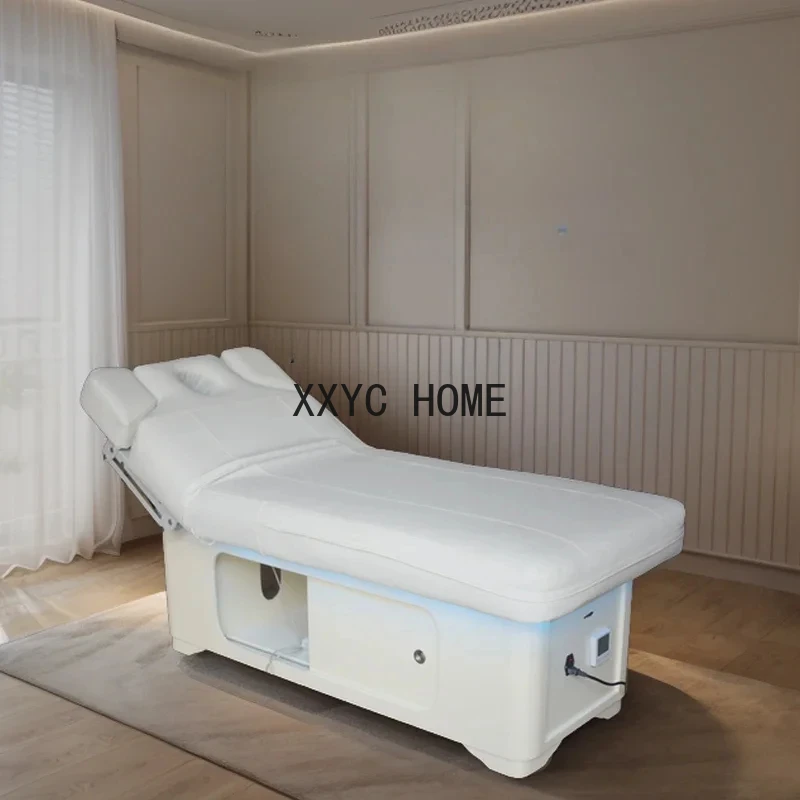 Cama multifuncional elétrica beleza, Sofá De Massagem De Madeira Maciça, Cama De Massagem De Beleza