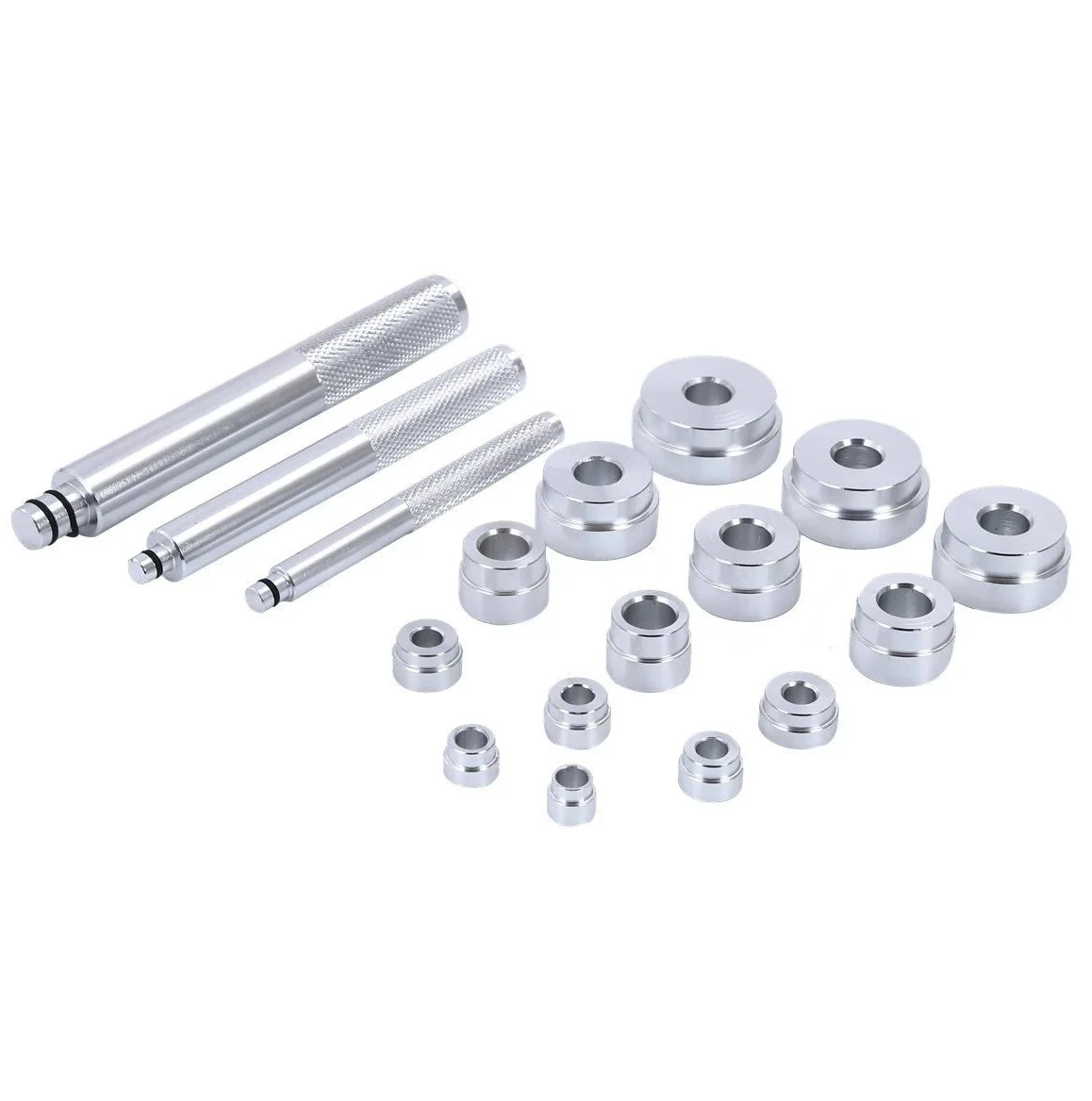 

Bearing Disassembly Tool Repair Kit 17 Pcs/Set Seal Driver Installer Remover Automotive Tools Aluminum wheel bearing kit