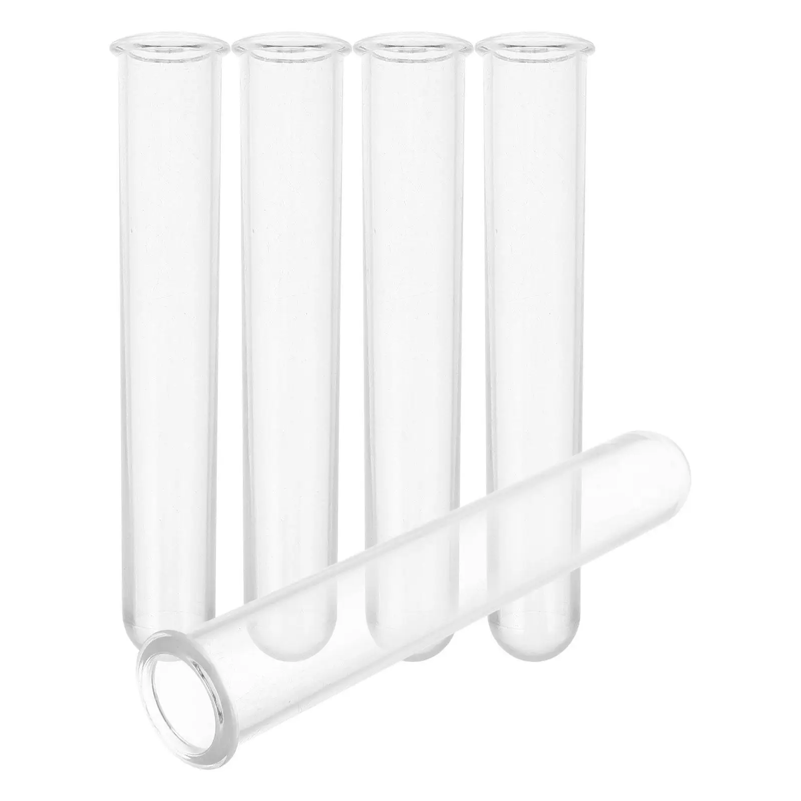 5Pcs Premium Acrylic Test Tubes Cocktail Shot Glasses Wine Tester for Bar Party Nightclub Ktv Lab Scientific Experiments Liquid