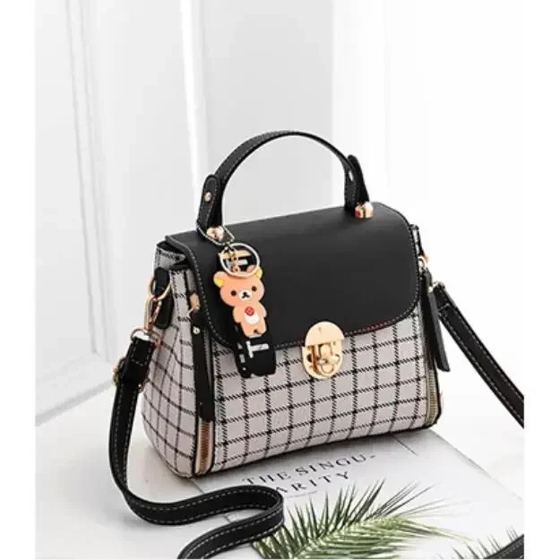 Korean Fashion Plaid Women's Bag сумка женская Shoulder Bag Diagonal Package Crossbody Bag Baogesmall сумка женская 2024 тренд