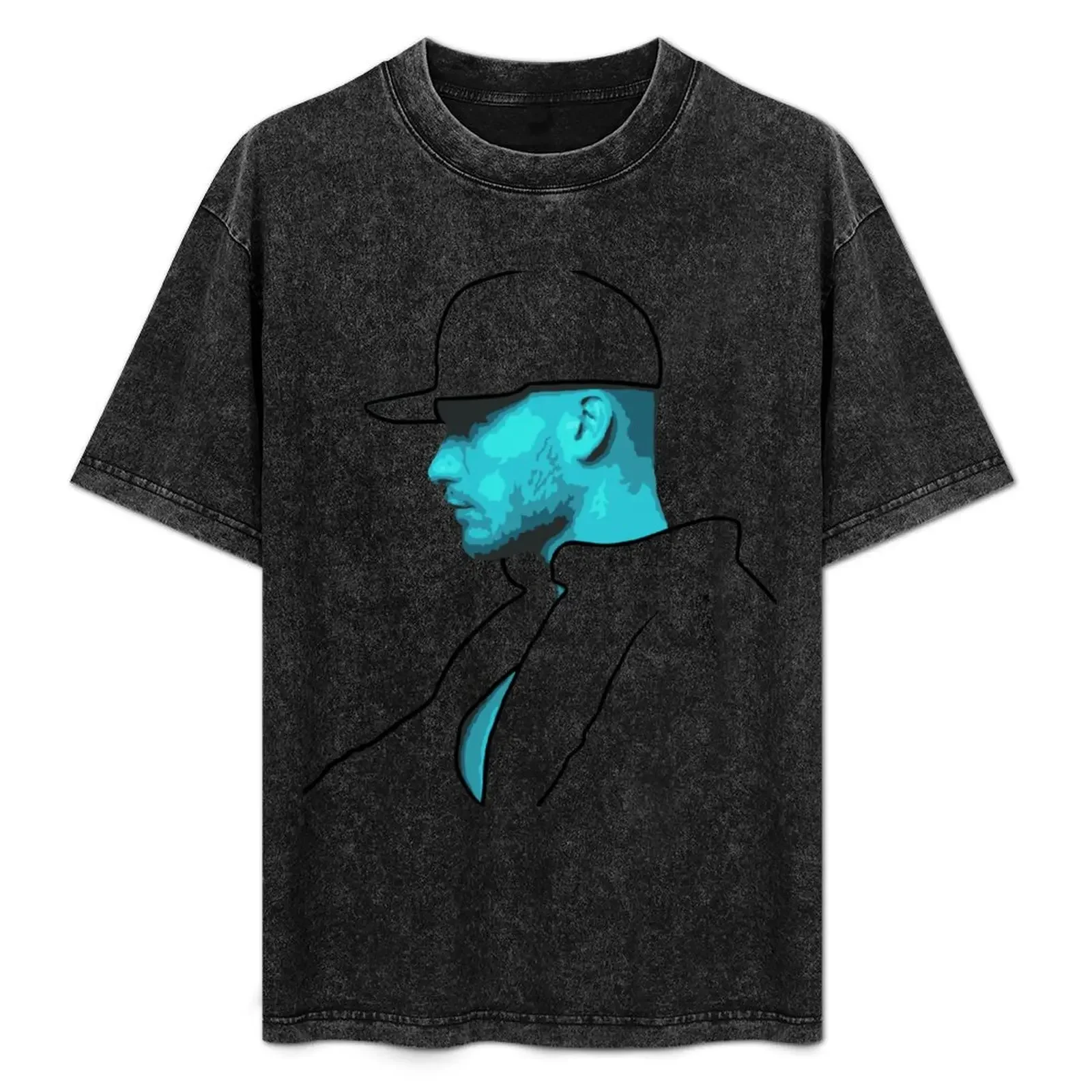 

Teal Cap T-Shirt boys animal print Funny t-shirt animal prinfor boys kawaii clothes outfits for men