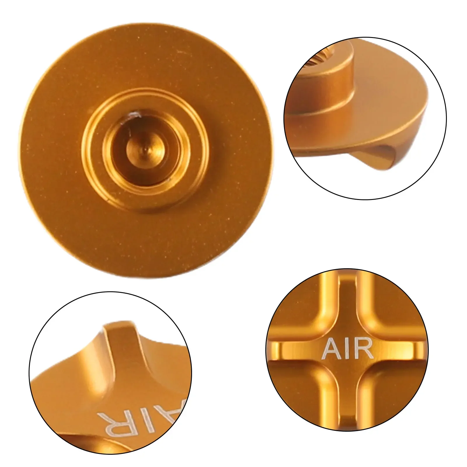 

Cycling Front fork cap Valve Cover Aluminum alloy MTB Protector Part Lightweight Adjustable Tool Accessories