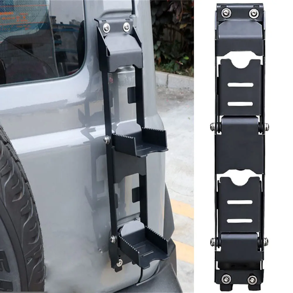 

Tailgate Hinge Ladder Foot Climb Pedal For Suzuki Jimny JB64 JB74 2019-2022 Car Rear Tail Gate Metal Foldable Ladder