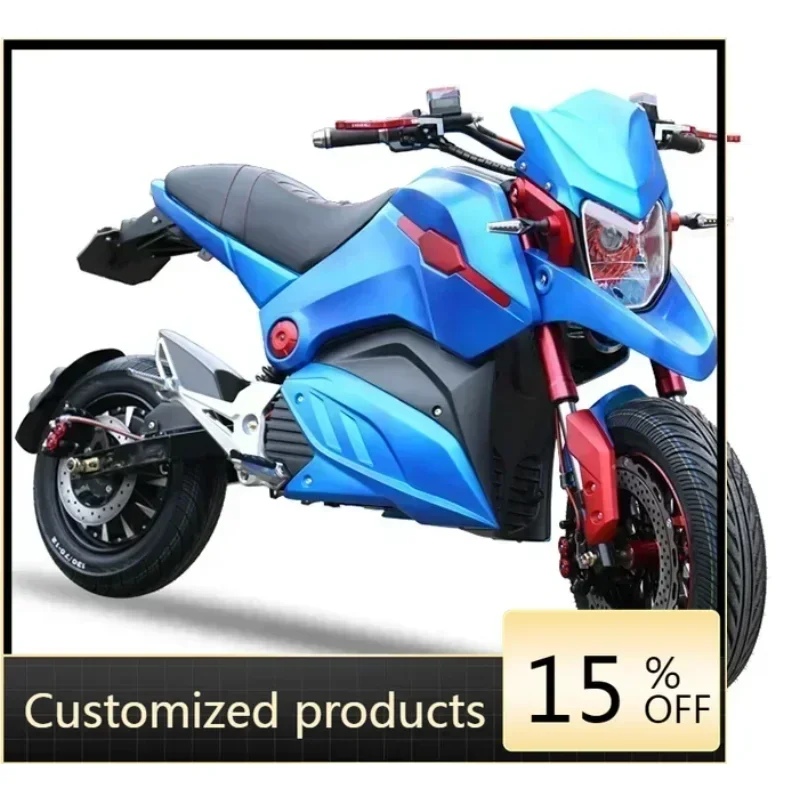 luyuan MotorcycleThe Latest Production In China High Speed Dynamic 4000w 5000w Adult Pedal Scooter Racing Electric Motorcycle Fo