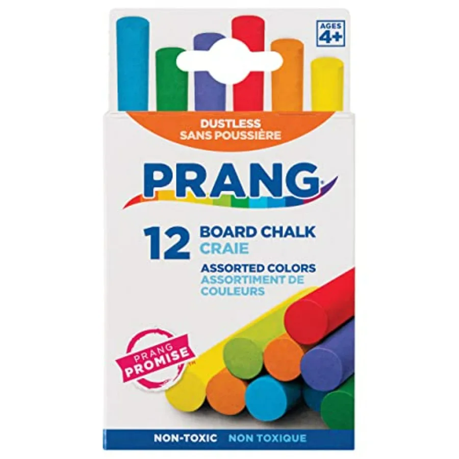 Vibrant Assorted Chalk Set for Classroom Art