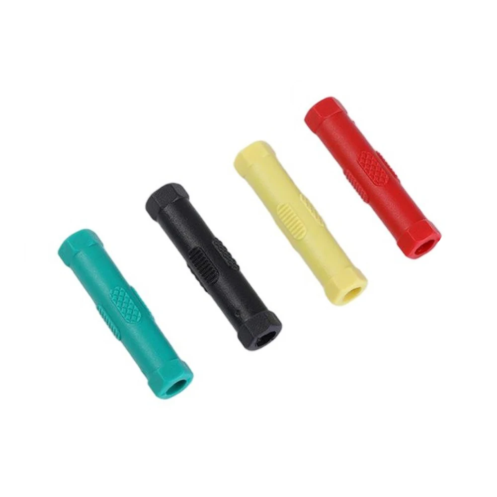 

4PCS Φ7.5*42mm Adapter Rod Plug-in 4mm Plug Transition Terminal 3KV 20A Max Banana Socket Transition Extension Column