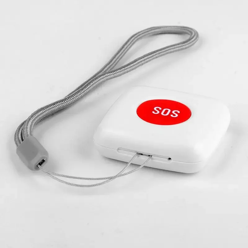 Smart SOS Call Button, Wireless Pager Nurse Calling Alert System Emergency Button For Home/Elderly/Patient Vibration Pager