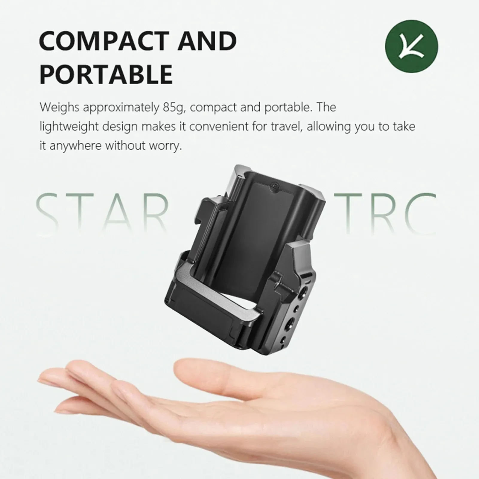 For DJI Pocket 3 Camera Metal Extension Frame Expansion Adapter Protective Cage 1/4 Inch Screw Hole Aluminum Alloy Accessories