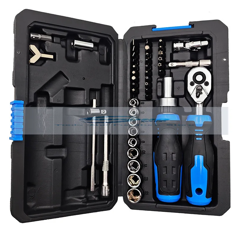 

43-In-1 Ratchet Wrench Screwdriver Set Multifunctional Household Repair Tool Set