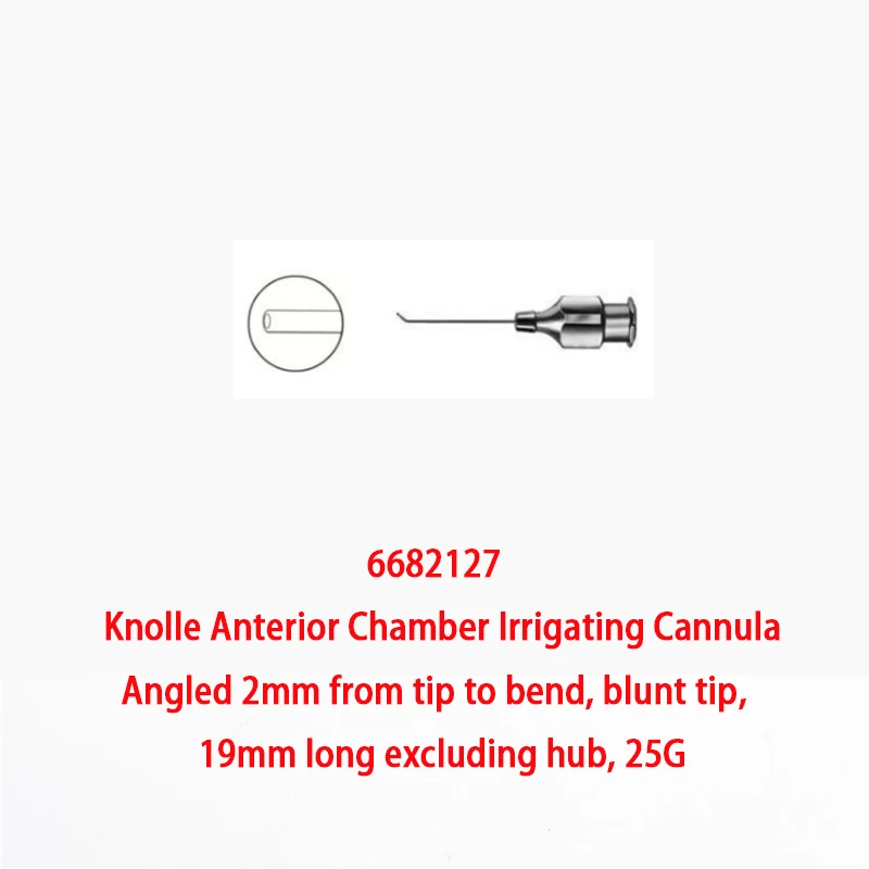 كنول Knolle Anterior Chamber Irrigating Cannula