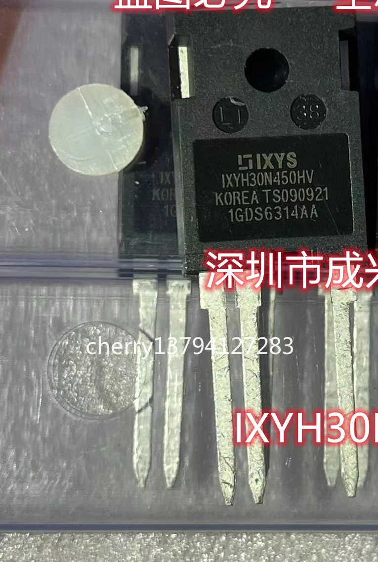 

(1PCS)IXYH30N450HV TO-247HV 30A4500V in stock