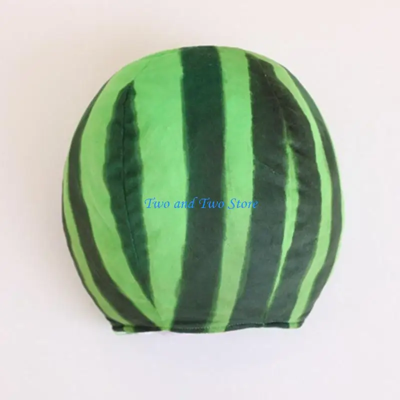 

HX6F Party Prank Hat Watermelon Design Headgear Hat Adult Photography Headwear