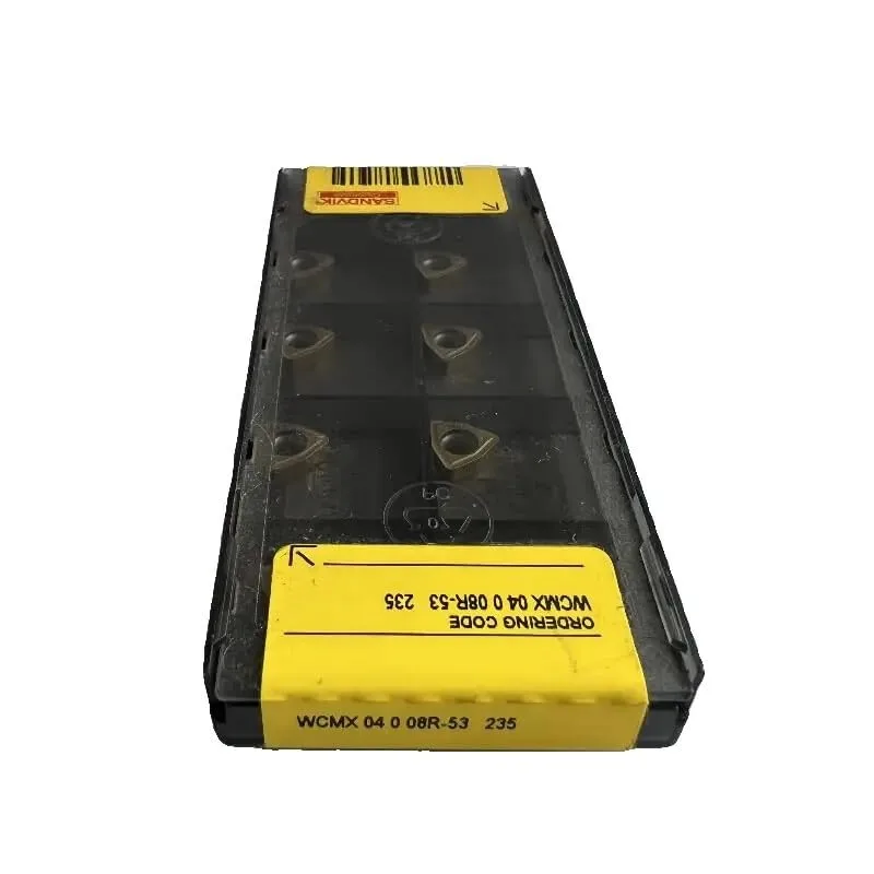 

Original SANDVIK / WCMX04008R-53 235 / Hard alloy CNC Blade 10 Pcs