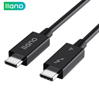 llano 1.8M 8K Type-C to DP 1.4 Cable Cable Bidirectional HD Thunderbolt 3/4 Same Screen Display 144Hz Interface Converter Suitab