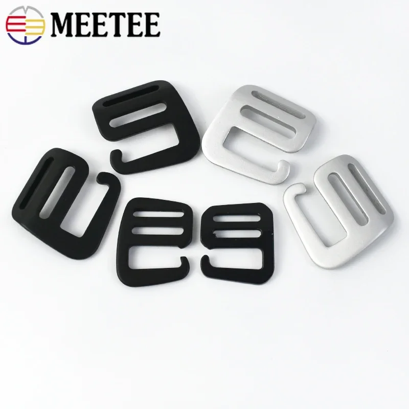 5/10Pcs 20/25mm สายรัดโลหะ G Hook กระเป๋า Adjuster Clasp Tri Glide Slider กระเป๋าเป้สะพายหลังเข็มขัดหัวเข็มขัดเย็บอุปกรณ์ฮาร์ดแวร์