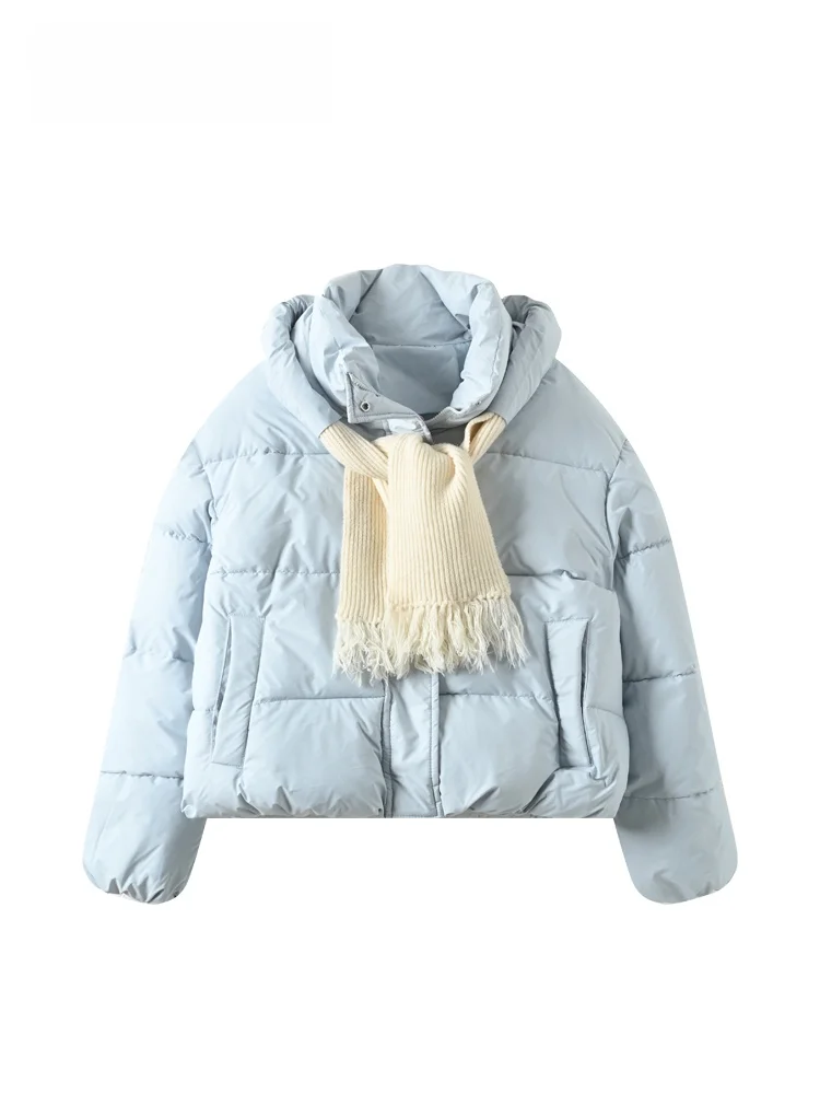 

Warm Cotton Jaet ort Outerwear Women plus Size Irregular down Top Fat Sister Lazy Sle Spring Season Faionable Coat