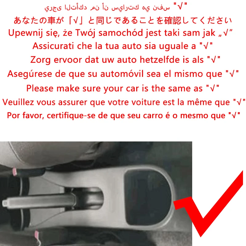 Reposabrazos para consola central Suzuki Celerio, caja de almacenamiento con portavasos, accesorios interiores de coche