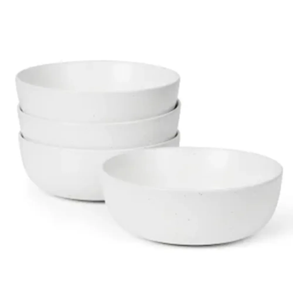 4PCS Set Stone Bowls  Bowls Creative Kiln Change White Grey Dinnerware Tableware Malachite Fruit Blow for Home Use