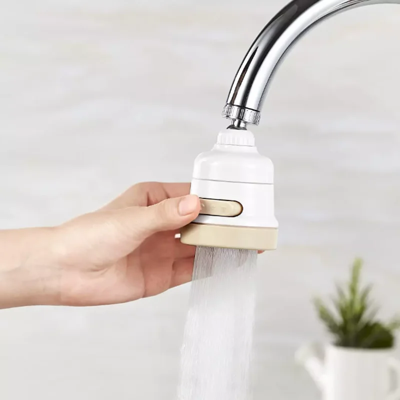 Youpin submarine drei-block wasser booster düse universal geschirr booster düse kostenloser rotation wasserhahn diffusor