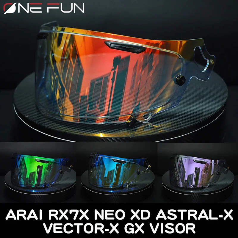 

Motorcycle Helmet Visor Lens For Arai RX7X For RX7X NEO CORSAIRX RX7V VASV Anti-UV Anti fog Visor Lens Accessories Photochromic