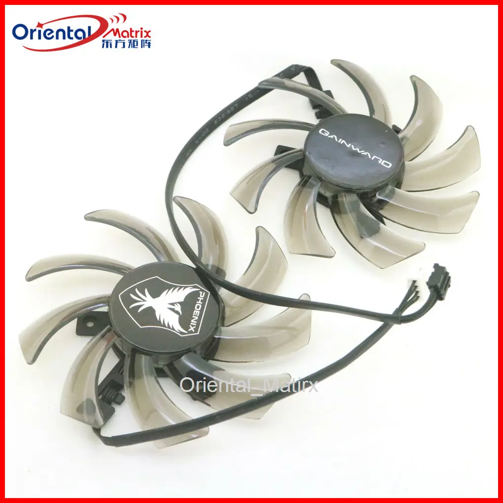 

2pcs/lot GA91S2U 85mm DC12V 0.40A 4Pin VGA Fan For GAINWARD RTX2060 2060S 2070 Phoenix GS Graphics Card Cooling Fan