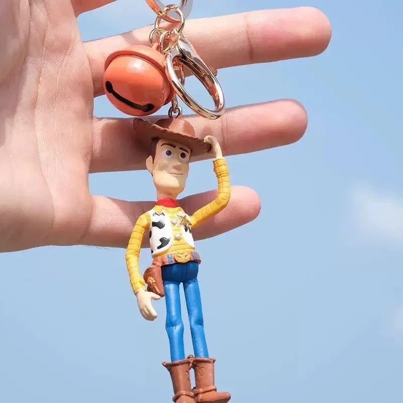 2026 Niedlicher Toy Story 5 Woody und Buzz Lightyear Puppen-Schlüsselanhänger, Taschenanhänger, Cartoon-Figur, Anime-Zubehör als Geburtstagsgeschenk – Detail 3