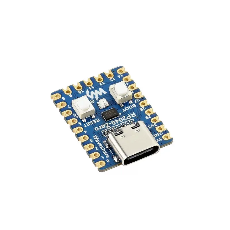 10-100pcs Microcontroller PICO Development Board RP Zero PS Game Card Joystick Circuit Board - No Delay Yellow Board
