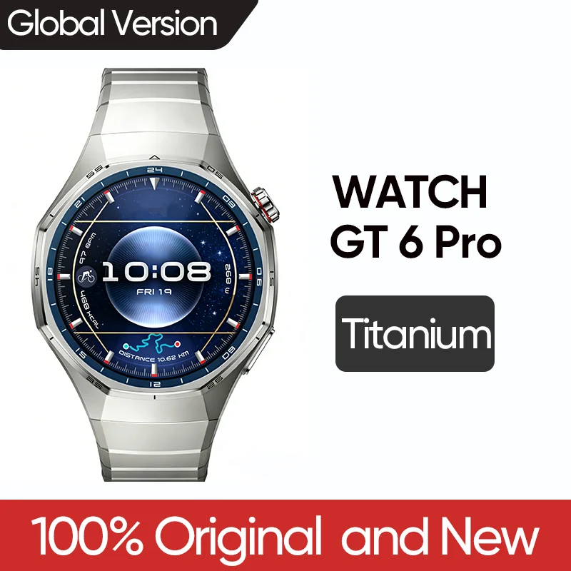HUAWEI Watch GT 6 Pro Smartwatch Global Version Watch GT6 Pro Up to 21-Day Battery Life Work Seamlessly with iOS and Android