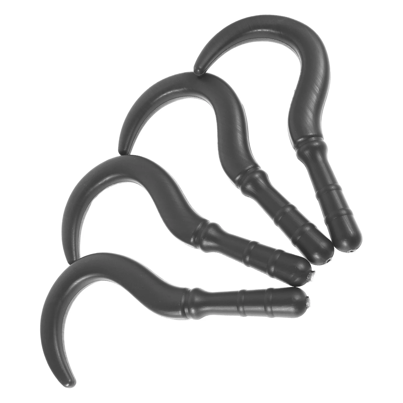 ชุดอุปกรณ์คอสเพลย์โจรสลัด 4 ชิ้น พร้อมตะขอเกี่ยวมือ ทำจากพลาสติกเหมือนจริง สำหรับเด็กและผู้ใหญ่ ใช้สำหรับงานปาร์ตี้ฮาโลวีน ตกแต่งธีมโจรสลัด ชุดทำเอง