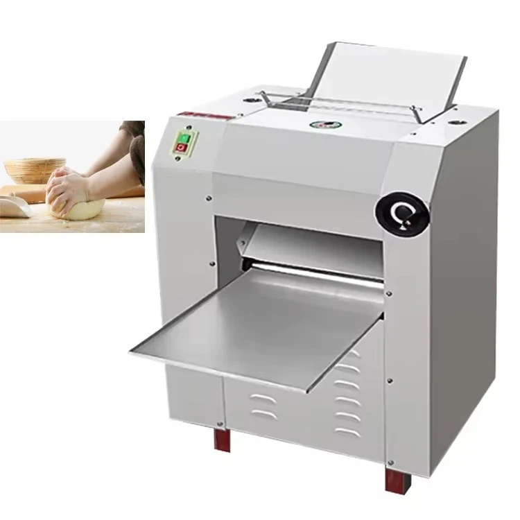 350 Type Corrosion‑Resistant Commercial Dough Press Machine, Heavy‑Duty Stainless‑Steel Kneading & Sheeter Equipment