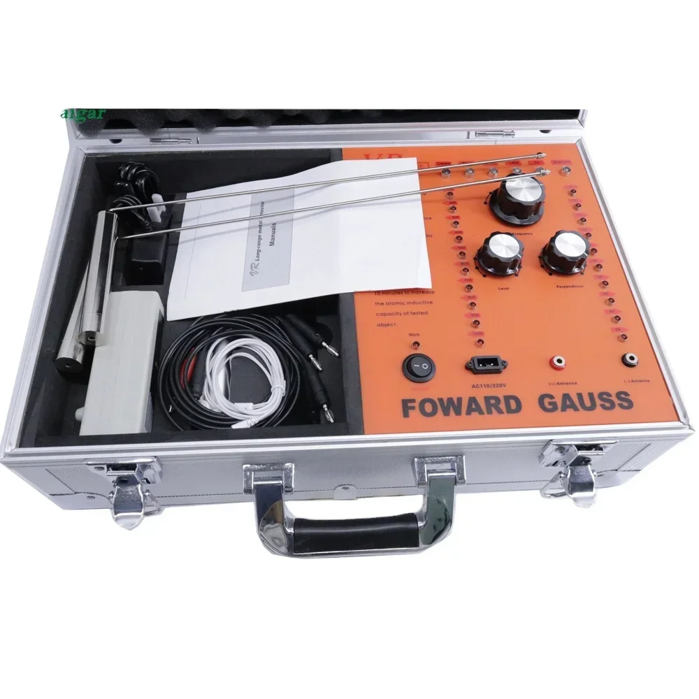 

VR8000 Металлоискатель дальнего действия Подземный металлоискатель Золото Серебро Медь Олово Свинец Детектор