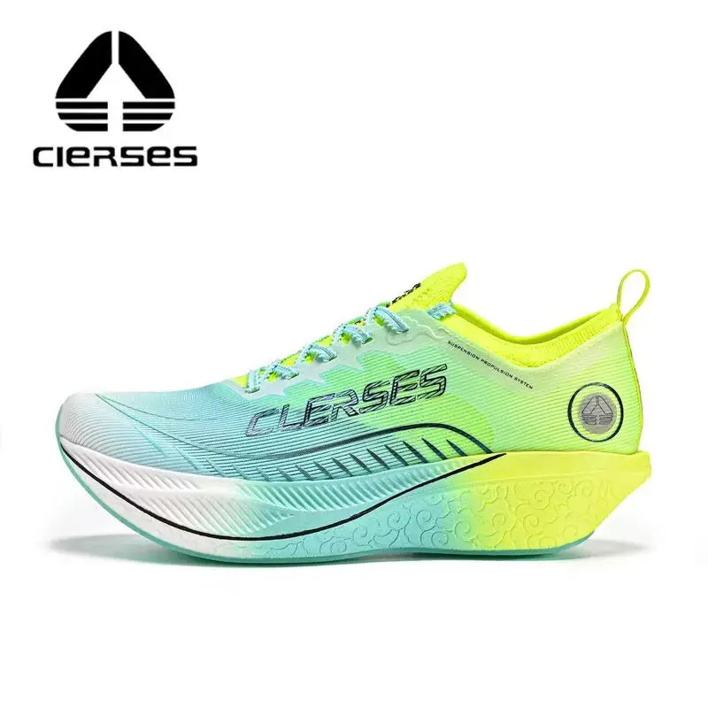 CIERSES JINDOUYUN 1.0 Professional Marathon Running Shoes Men's Ultra-light Full-length Carbon Plate Competition Shoes 2421-3