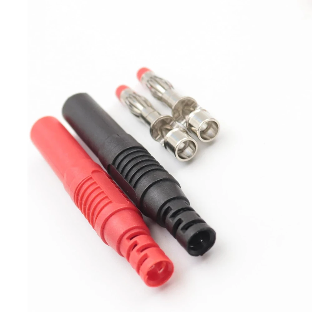 10 قطعة معزول سلامة ختم حماية كفن 4 مللي متر الموز المقابس لحام موصلات ذاتية الصنع محولات لاختبار المتعدد
