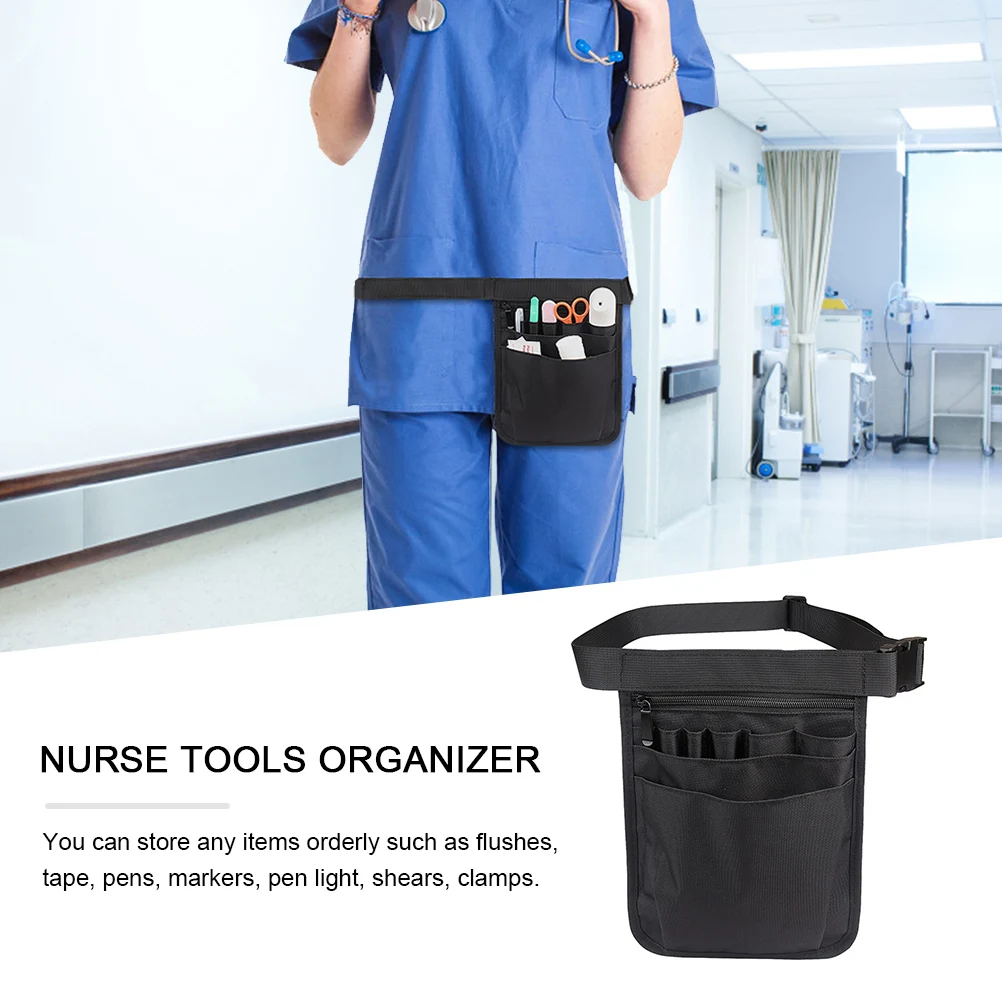 

Nurse Tool Bag Multifunctional Nylon Pouch Large Capacity Medical Supplies Organizer Storage Pocket For Nurses Tools Kit