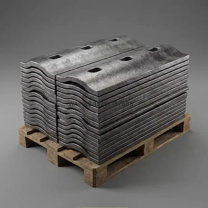 Wmwmnu for Efficient Mineral Ore Processing Equipment Durable High Strength Manganese Steel Casting Mill Liner