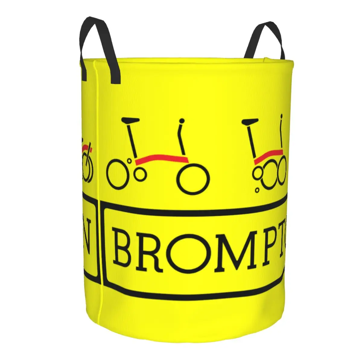 Bromptons Bike Laundry Basket Collapsible Baby Hamper for Nursery Toys Organizer Storage Bins