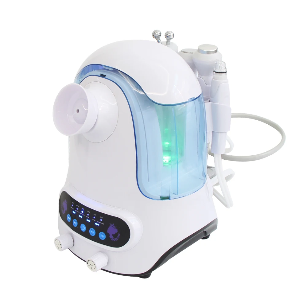 6 in1 H2-O2 Hydro Dermabrasion Bio-lifting Spa Facial Hydro Facial Microdermabrasion Machine Water Dermabrasion Beauty machin